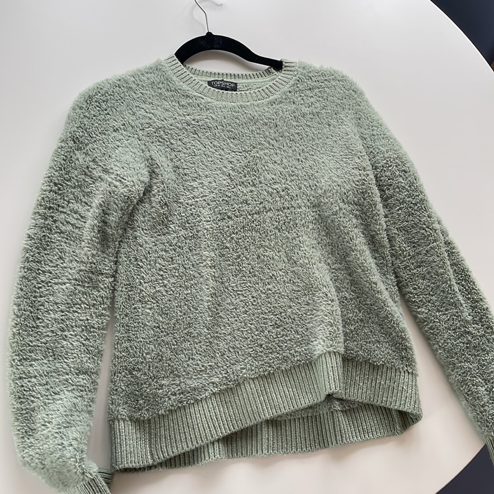 Topshop fuzzy sweater